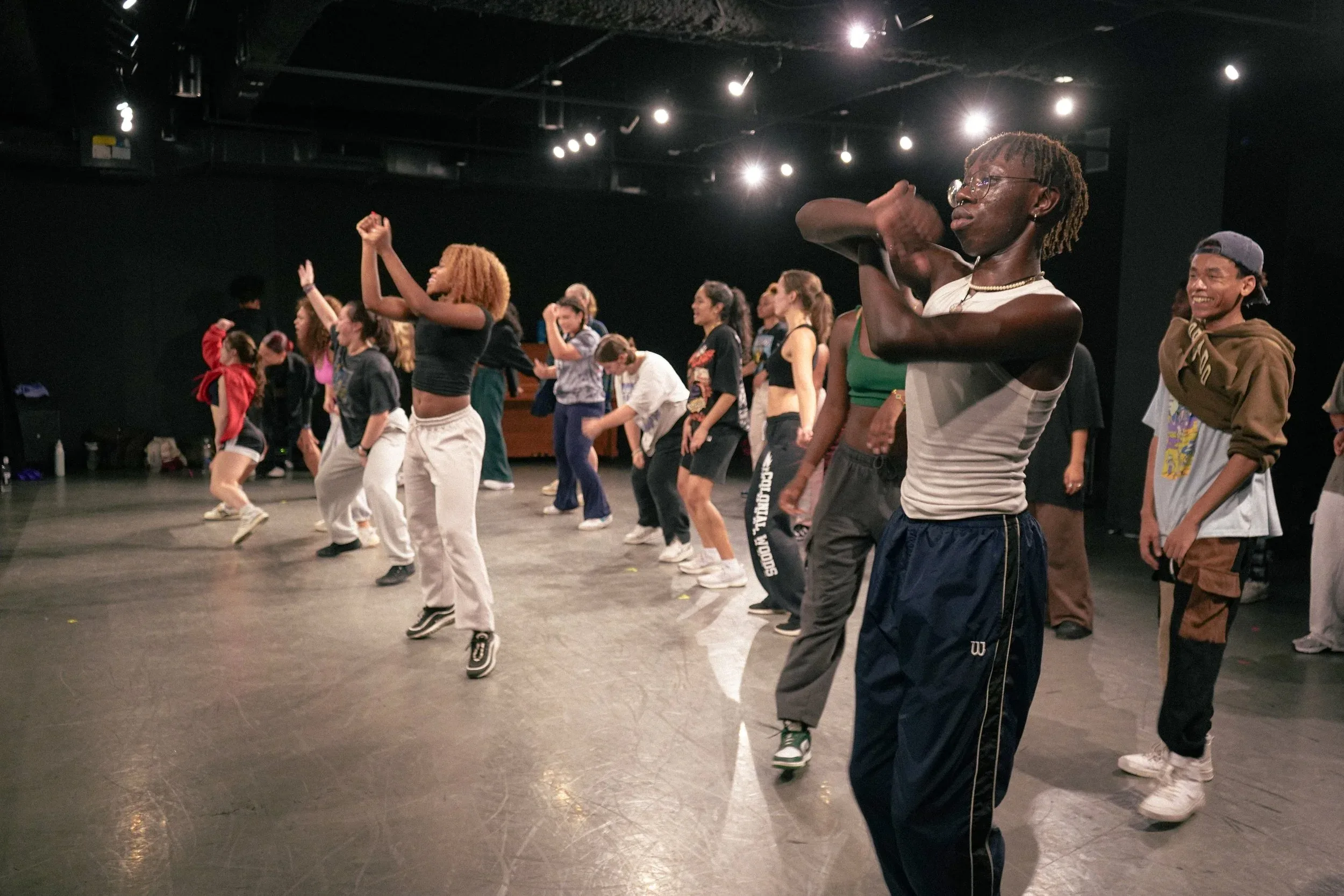 Dance workshop event photography — performance coverage at Purdue University, West Lafayette
