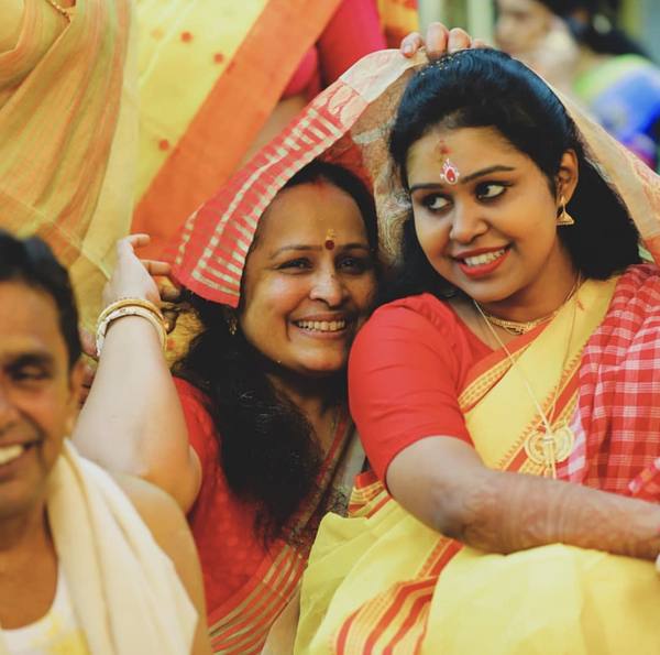 Candid portrait of the bride — Indian wedding event photography by byag.studio, India