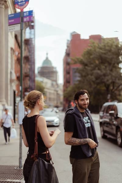 NYC street lifestyle photography — Manhattan urban travel photography